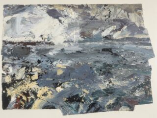David Tress Mixed Media 'Grey Sound'
