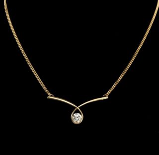 Diamond Pendant Necklace