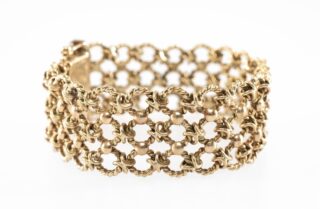 9CT Gold Chainmail Bracelet