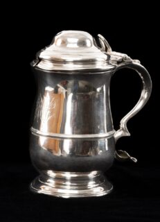Silver Baluster Tankard