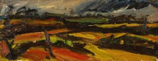Peter Prendergast Oil 'Cornfield in Rosslare'