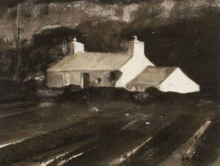 John Knapp-Fisher Mixed Media 'The Watch Cottage'
