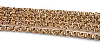 Yellow Metal Belcher Link Chain