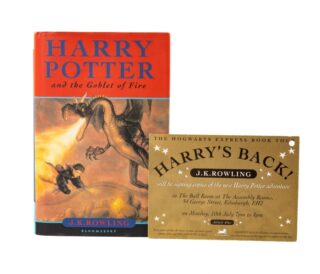 Harry Potter & the Goblet of Fire Signed First Edition