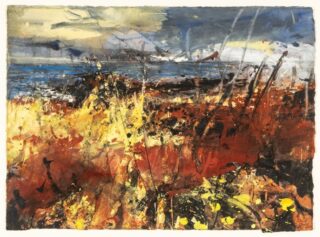 David Tress Mixed Media 'Coast, Light Briefly'