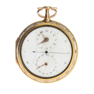 George III Gold Enamelled Calendar Pocket Watch