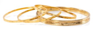 9CT Gold Bangles