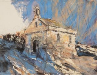 David Tress Mixed Media 'St. Nons, Pembrokeshire II'