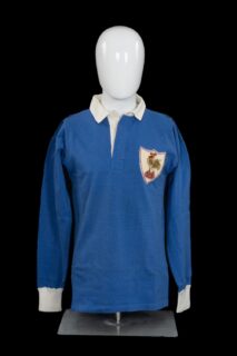 French International Jersey Worn by Amédée Domenech