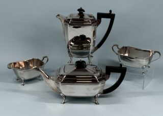 George V Silver Tea Service