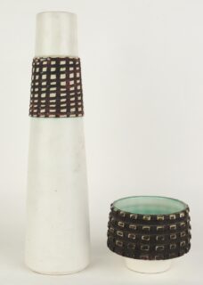 Poole Studio Vase & Bowl