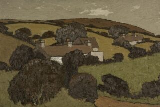 Tom Gerrard Oil 'Tan y Mynydd, Waun Fawr'