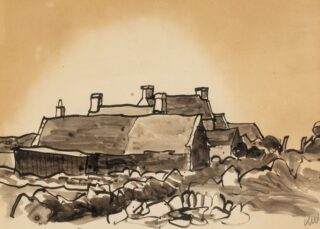 Sir Kyffin Williams RA Ink & Wash