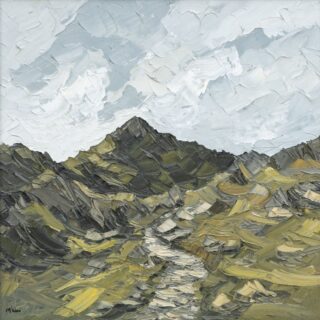 Martin Llewellyn Oil 'Pyg Track, North Wales'
