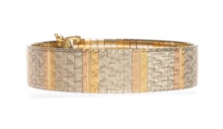 Tri-Colour Metal Bracelet