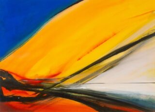 Neil Canning Mixed Media 'Fierce Velocity'