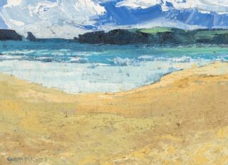 Gwilym Prichard Oil 'South Beach, Tenby'