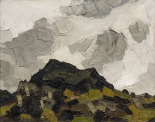 Sir Kyffin Williams RA Oil 'Moelwyn Bach'