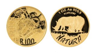 South African Natura Series Gold Coins