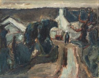 Will Roberts Oil 'Farm with Figure'