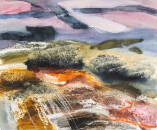 Mary Lloyd Jones Mixed Media 'Glyndwr's Way'