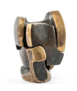 André Dekeijser Abstract Bronze Sculpture