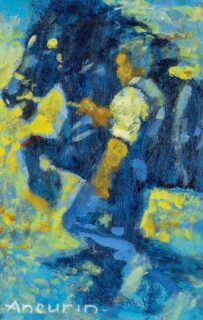 Aneurin Jones Acrylic 'March Glas'