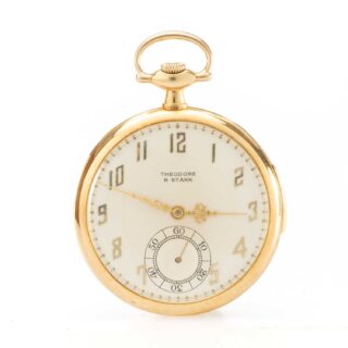 Art Deco 18ct Gold Pocket Watch