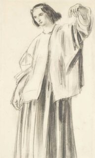 Augustus John RA Pencil & Wash 'Study for Dorelia'