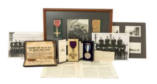 WWII Lloyd's Bravery Medal & OBE