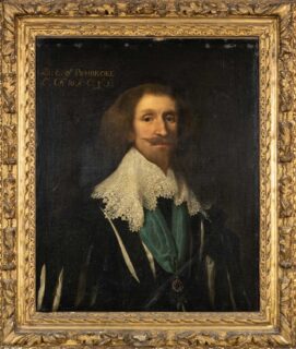 Attributed to Cornelius Johnson (Cornelis Janssens van Ceulen) Oil