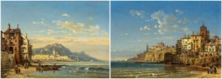Charles Euphrasie Kuwasseg Oils