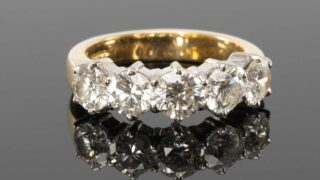 Diamond Five-Stone Ring