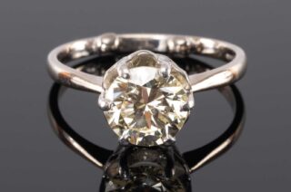 18ct Gold Diamond Solitaire Ring