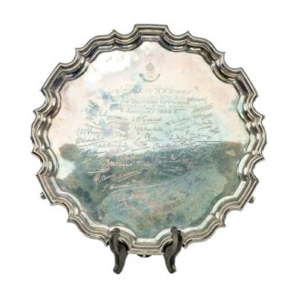 George V Silver Salver