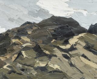 Sir Kyffin Williams RA Oil 'Cloud over Moel Hebog'