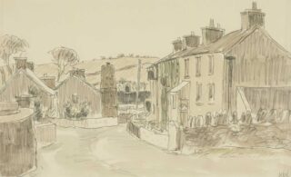 Sir Kyffin Williams RA Watercolour