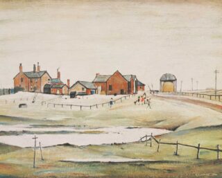 Lawrence Stephen Lowry Offset Lithograph