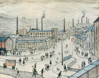 Laurence Stephen Lowry RBA RA Colour Lithograph