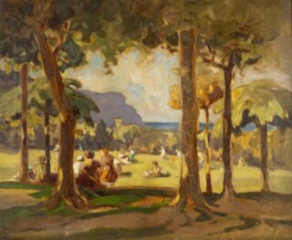 Lilian Woodcock Oil 'Llandudno'