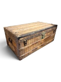 Louis Vuitton Rayée Steamer Trunk