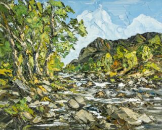 Martin Llewellyn Oil 'Late Summer, Aberglaslyn'