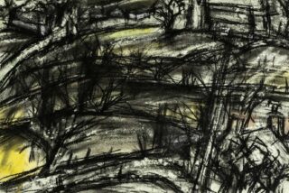 Peter Prendergast 'Black Watercolour Drawing of Billy's House'