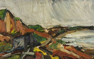 Peter Prendergast Oil 'Barton Towards Milford'