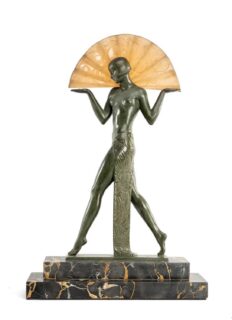 Raymonde Guerbe Art Deco 'Espana' Lamp
