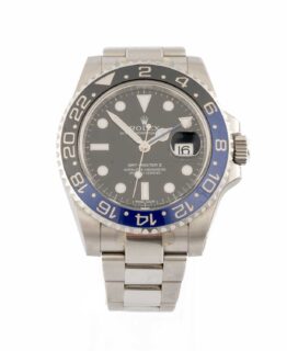 Rolex Stainless Steel GMT-Master II 'Batman' Bracelet Wristwatch
