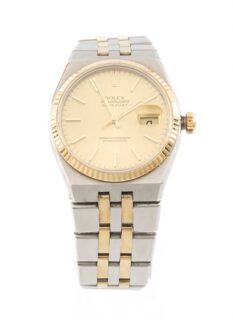 Rolex Bi-Metal Datejust Oyster Quartz Bracelet Watch