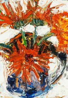 Shani Rhys James MBE Oil 'Marigolds'