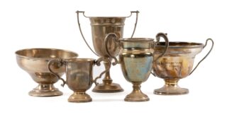 Silver Trophy Cups