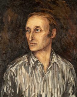 Valerie Ganz Oil 'Portrait of Ryan Davies'
